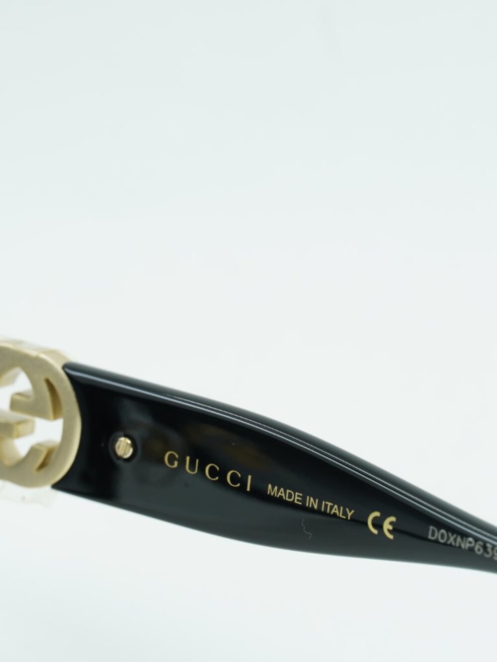 Gucci GG1028SK 006 Cat Eye Sunglasses - Black / Grey - Picture 4 of 14